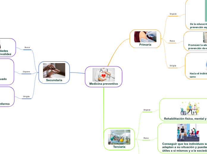 Medicina Preventiva Mind Map